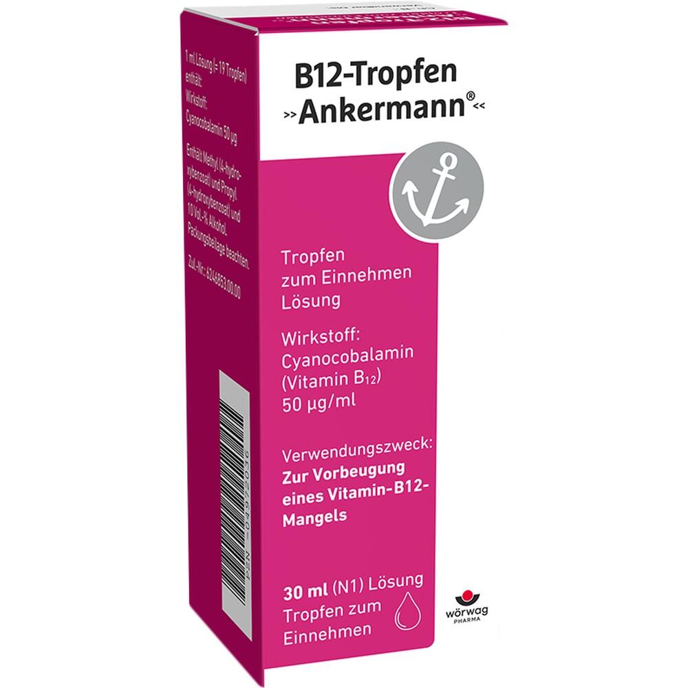 B12 ANKERMANN, 30 ml, PZN 4972036 - Düsseldorf Apotheke