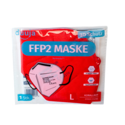 Ffp2 Maske Korallrot