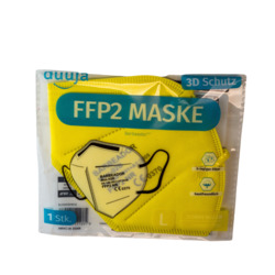 Ffp2 Maske Sonnengelb